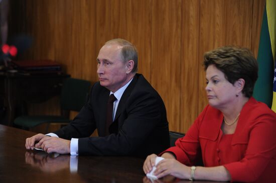 Vladimir Putin's official visit to Brazil