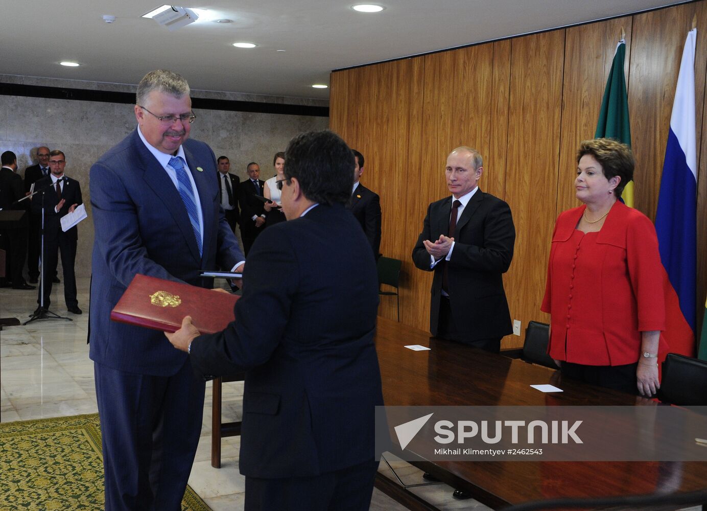 Vladimir Putin's official visit to Brazil