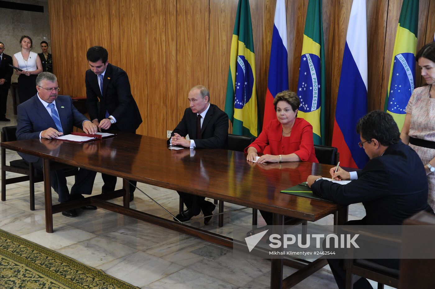 Vladimir Putin's official visit to Brazil