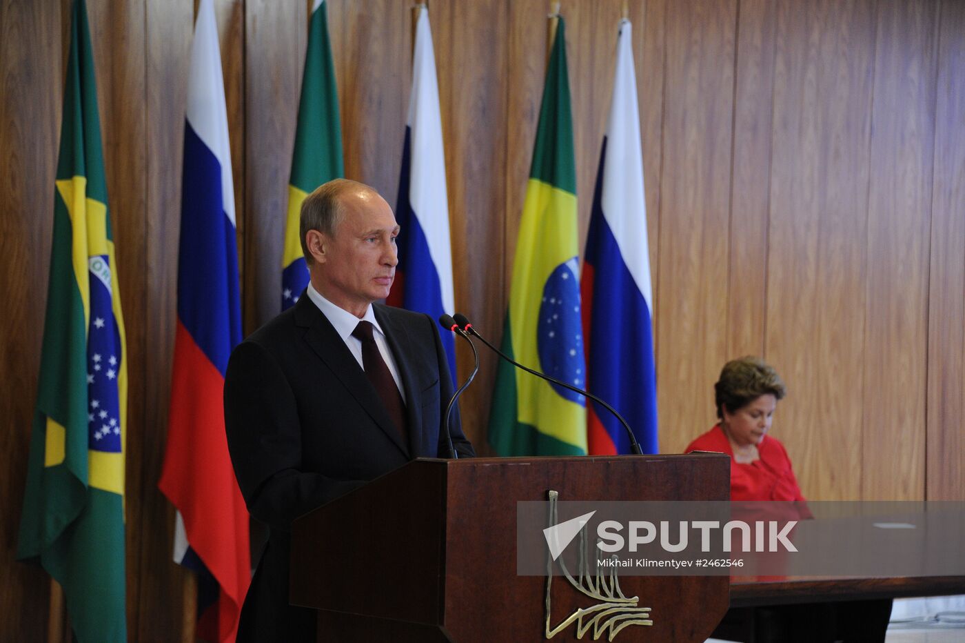 Vladimir Putin's official visit to Brazil