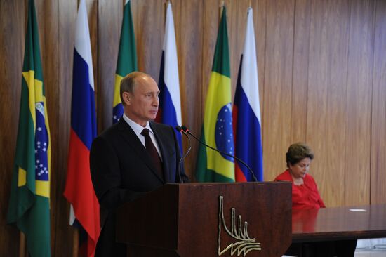 Vladimir Putin's official visit to Brazil