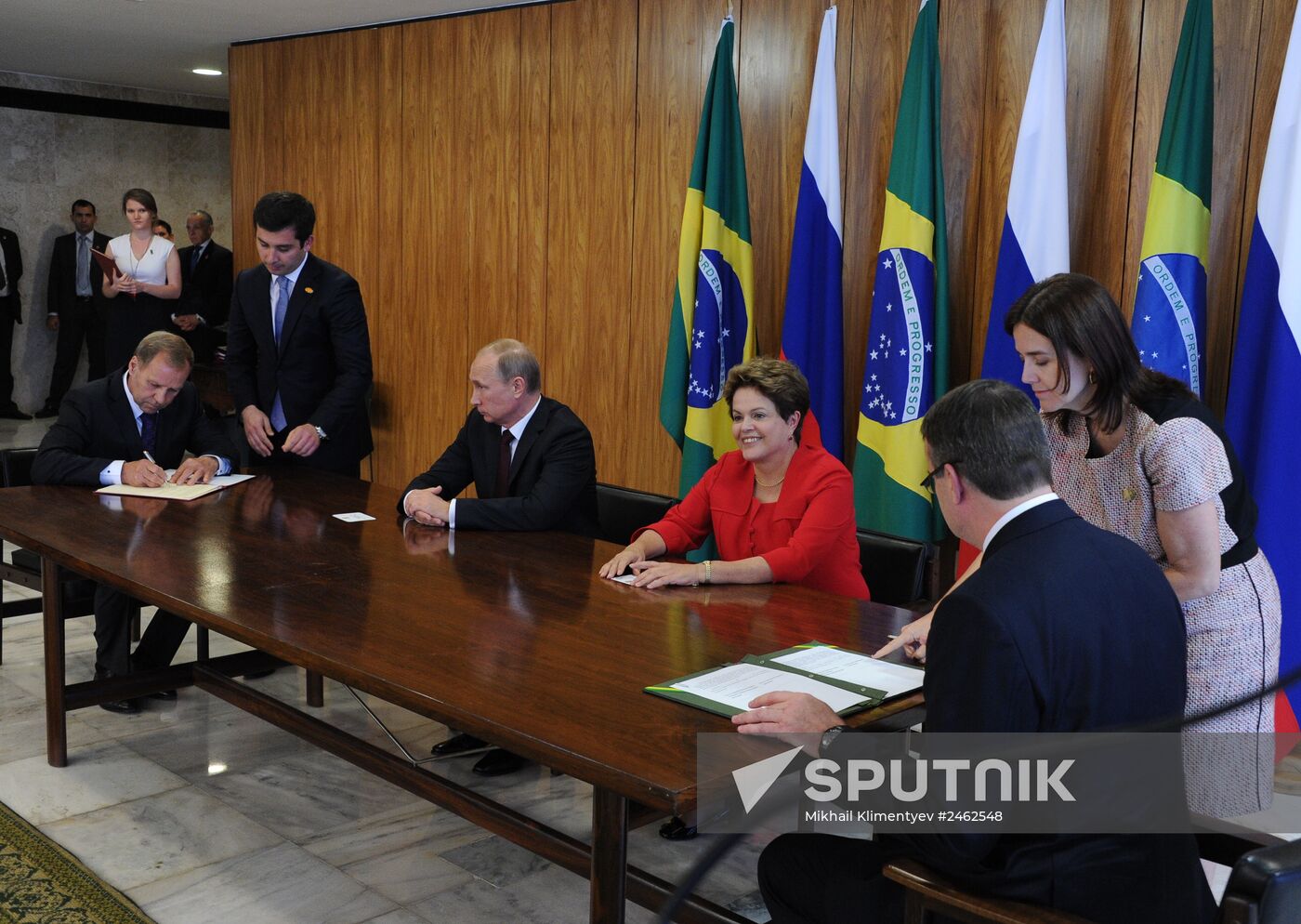 Vladimir Putin's official visit to Brazil
