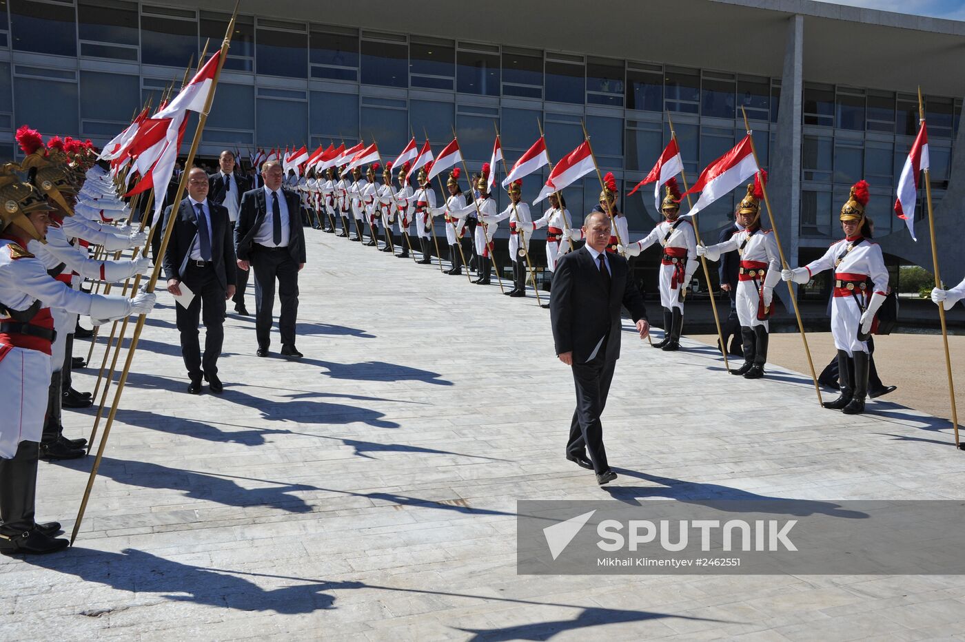 Vladimir Putin's official visit to Brazil