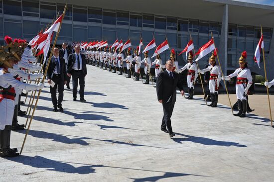 Vladimir Putin's official visit to Brazil