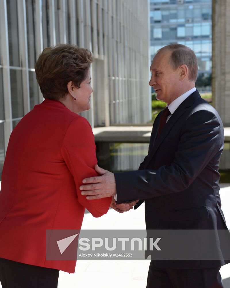 Vladimir Putin's official visit to Brazil