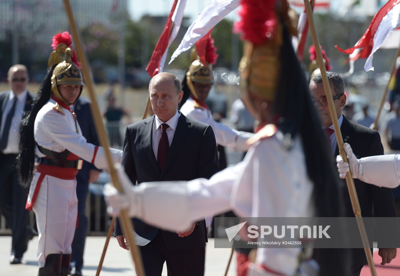 Vladimir Putin's official visit to Brazil