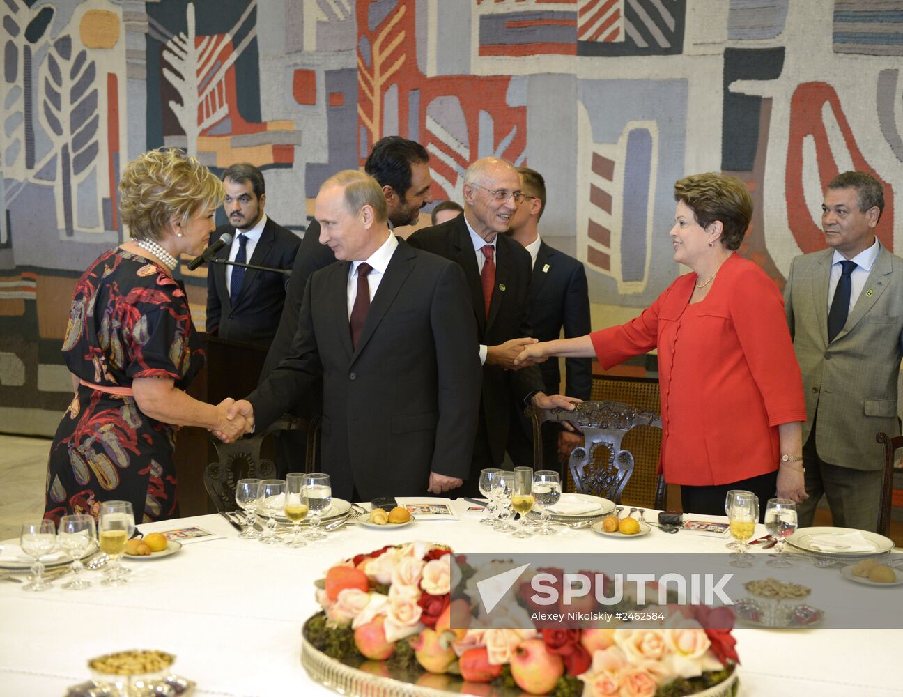 Vladimir Putin's official visit to Brazil. Day two