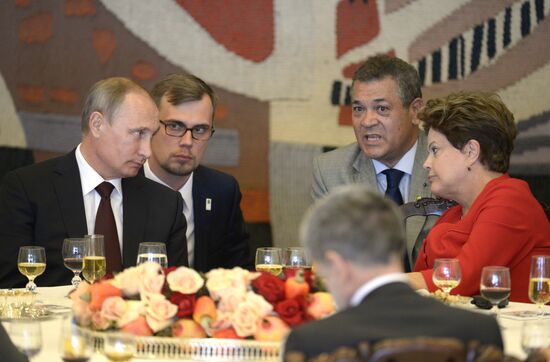 Vladimir Putin's official visit to Brazil. Day two