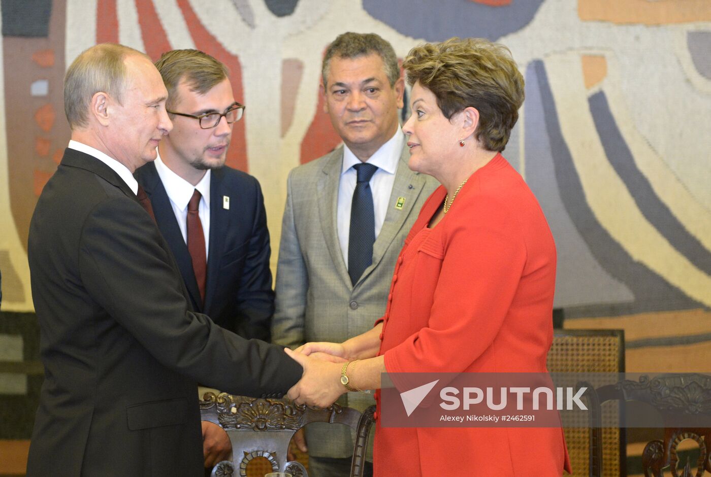 Vladimir Putin's official visit to Brazil. Day two