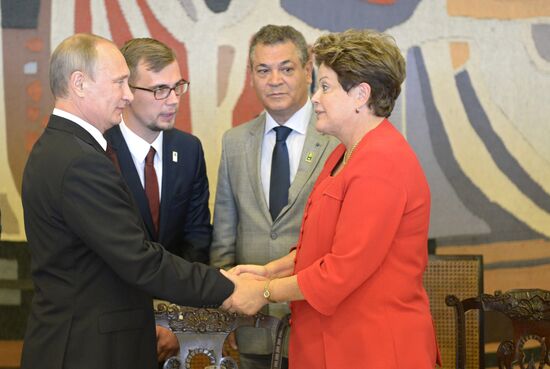 Vladimir Putin's official visit to Brazil. Day two