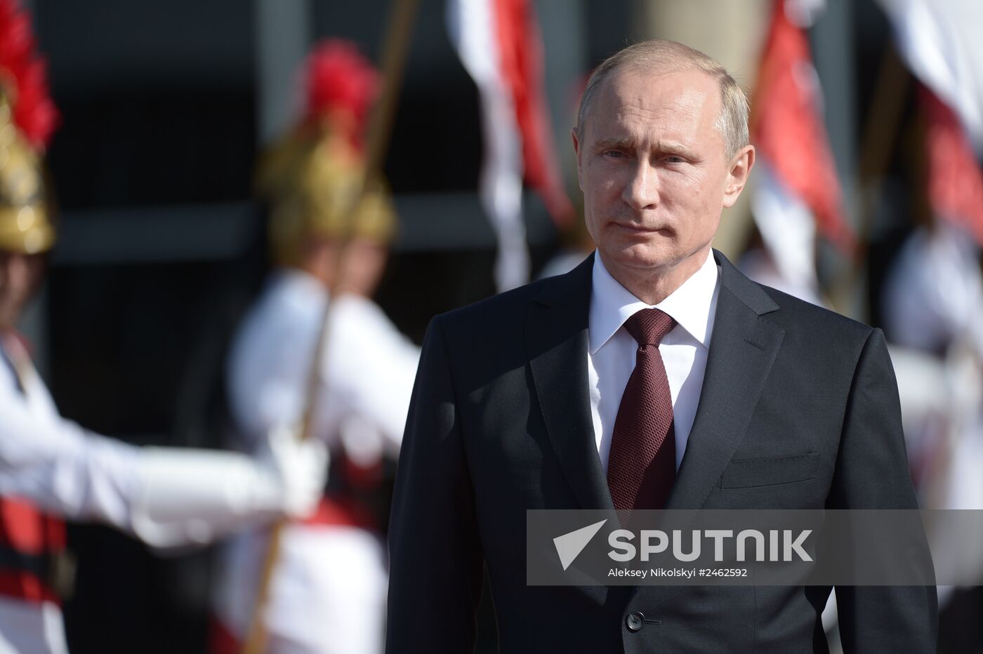 Vladimir Putin's official visit to Brazil. Day two