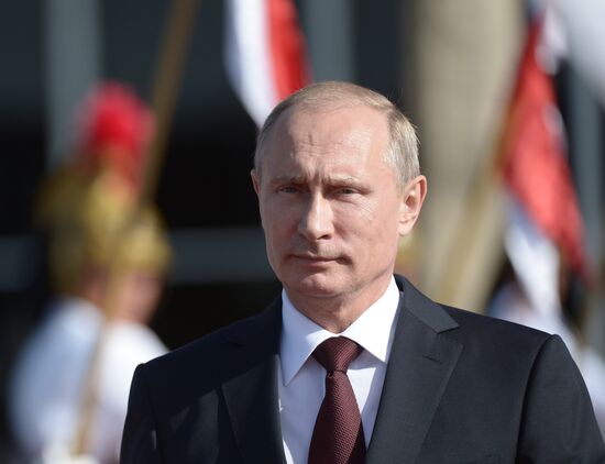 Vladimir Putin's official visit to Brazil. Day two