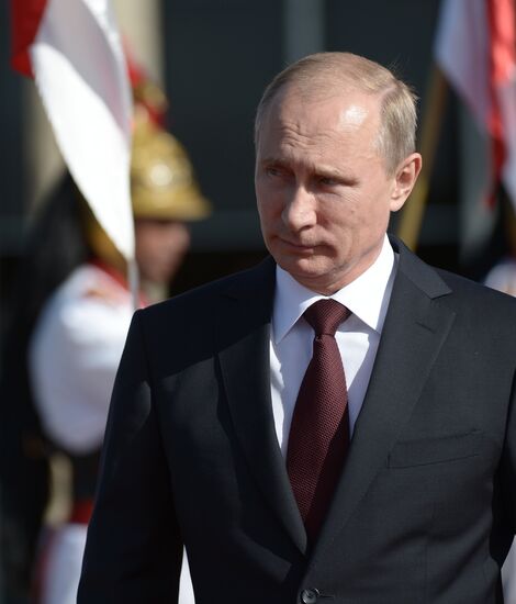 Vladimir Putin's official visit to Brazil. Day two