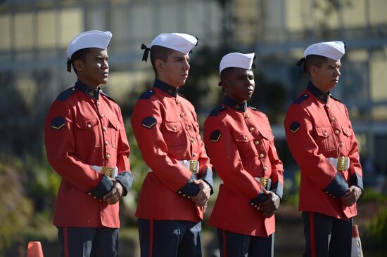 Vladimir Putin's official visit to Brazil. Day two