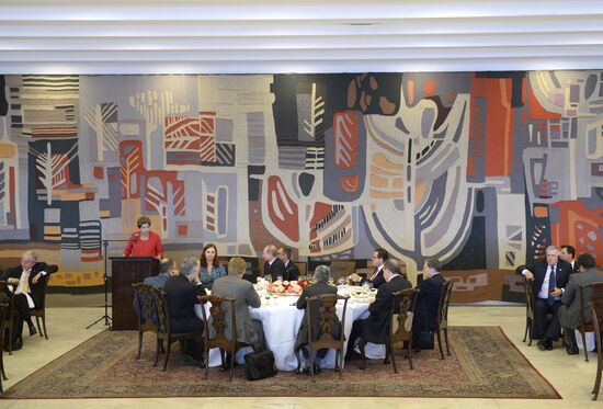 Vladimir Putin's official visit to Brazil. Day two