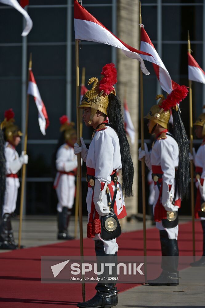 Vladimir Putin's official visit to Brazil. Day two