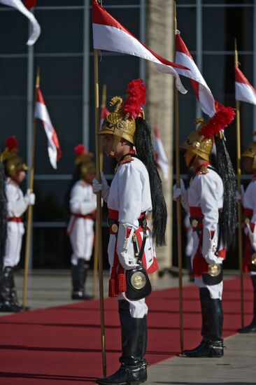 Vladimir Putin's official visit to Brazil. Day two