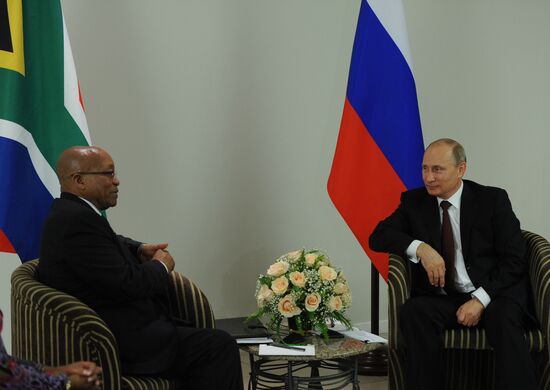 Vladimir Putin's official visit to Brazil. Day two