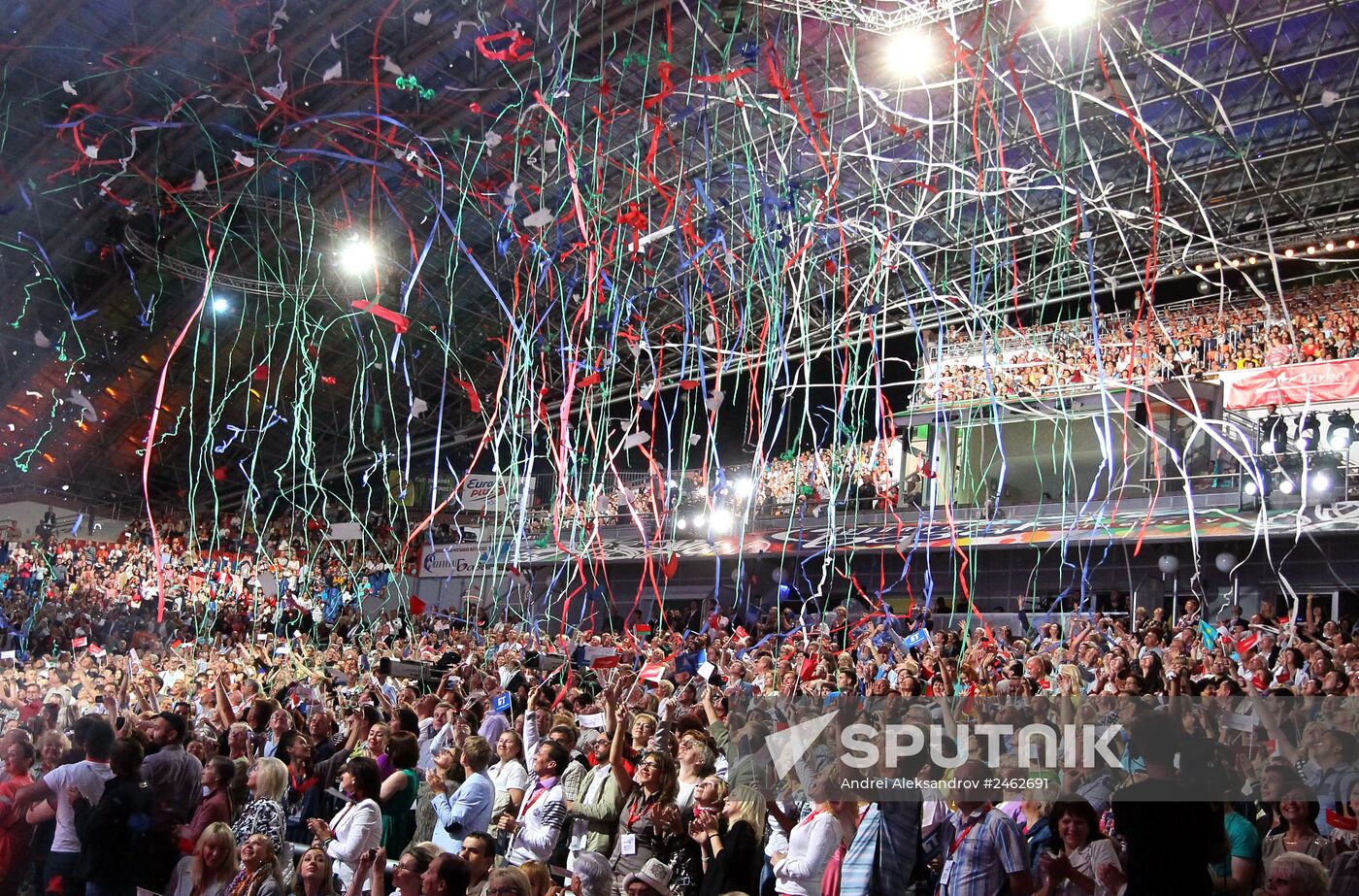 Closing ceremony of the Vitebsk-2014 XXIII International Arts Festival