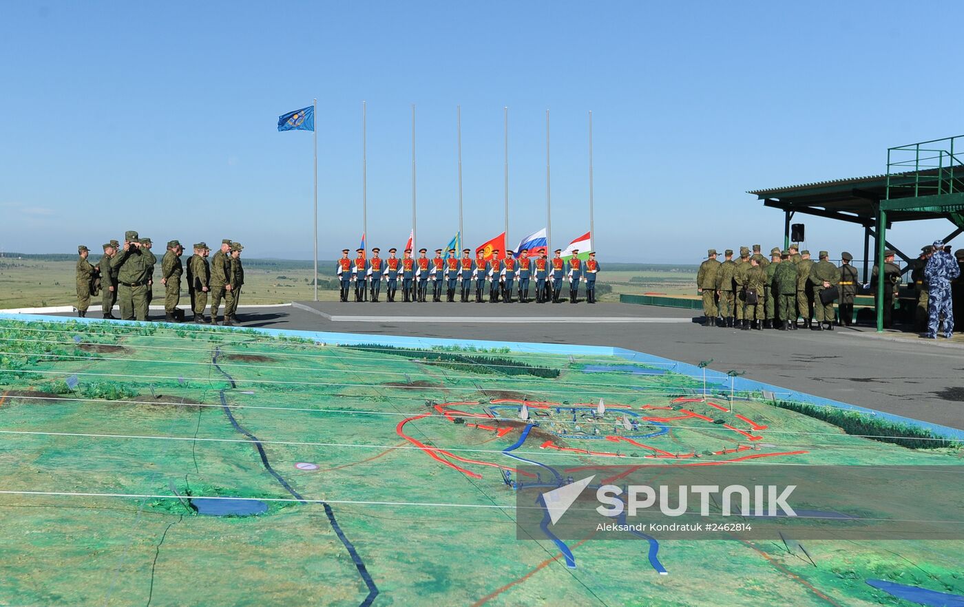 Rubezh-2014 command post exercises in Chelyabinsk region