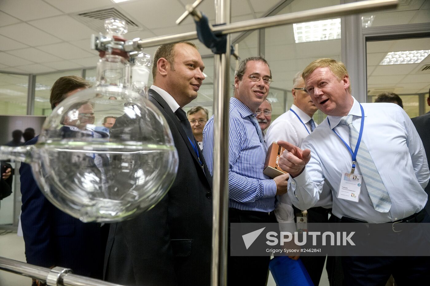Opening of Dubna Nanotech Center
