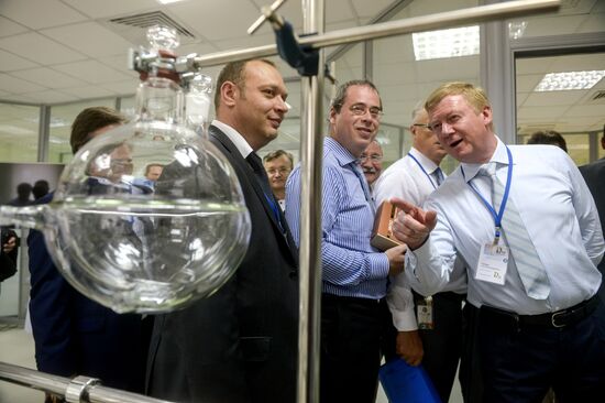 Opening of Dubna Nanotech Center