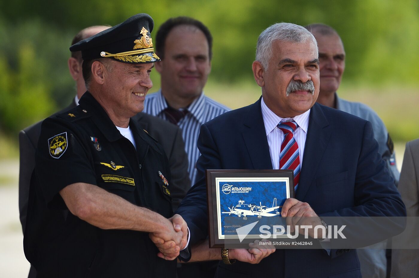 Handover of Russian Navy's Il-38N antisubmarine aircraft