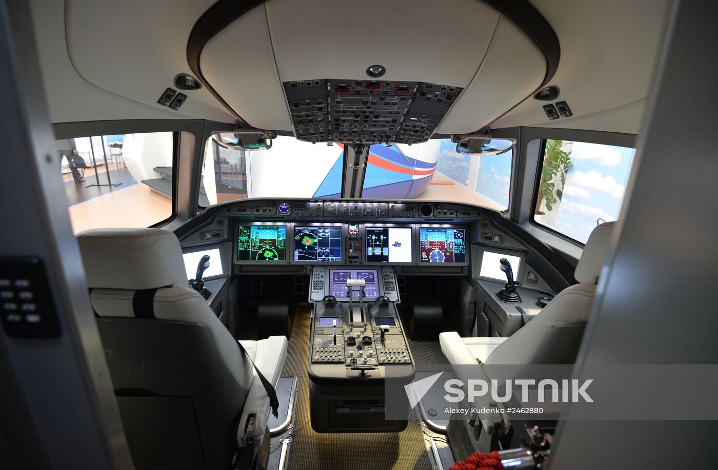 International Farnborough Airshow 2014. Day Two.