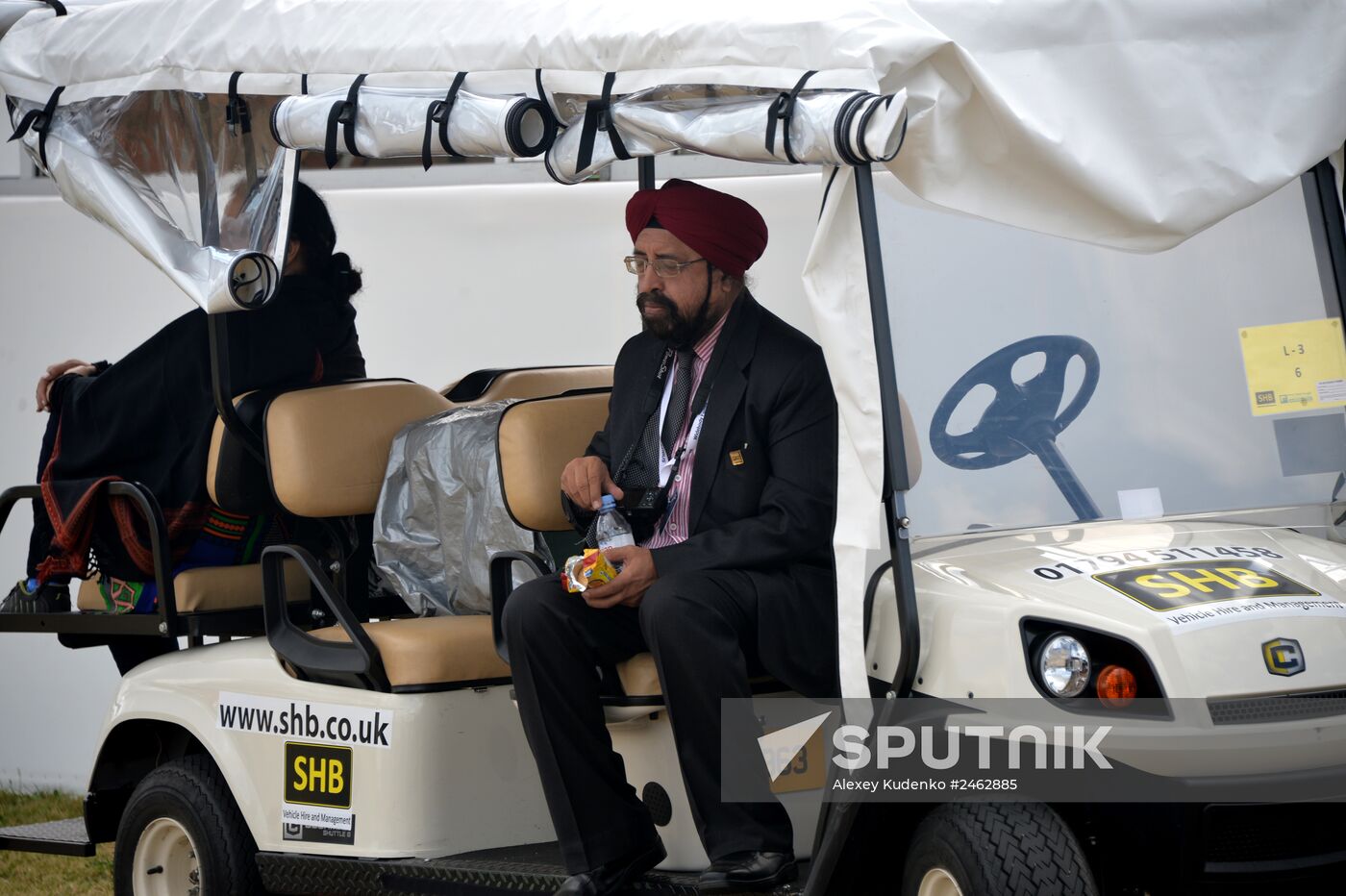 International Farnborough Airshow 2014. Day Two.