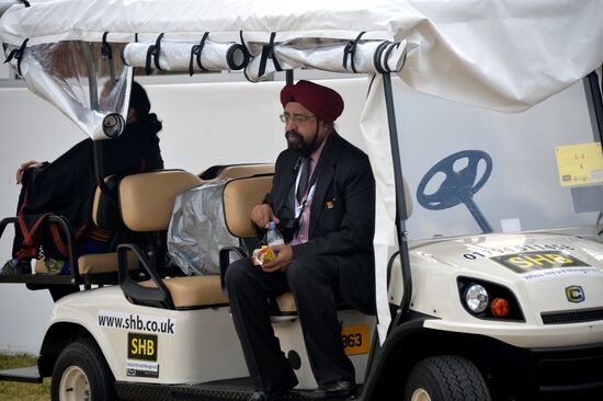 International Farnborough Airshow 2014. Day Two.