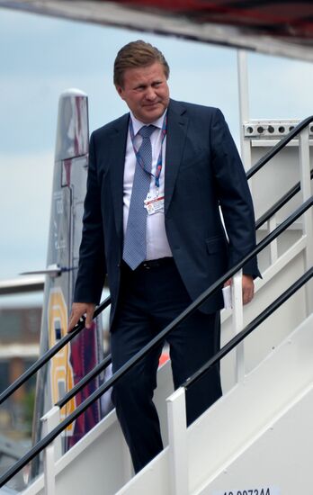 International Farnborough Airshow 2014. Day Two.