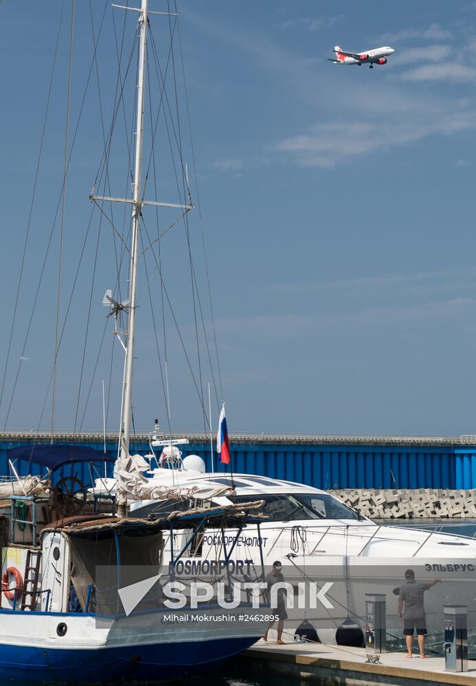 Yacht marina opens in the Imereti Seaport in Sochi