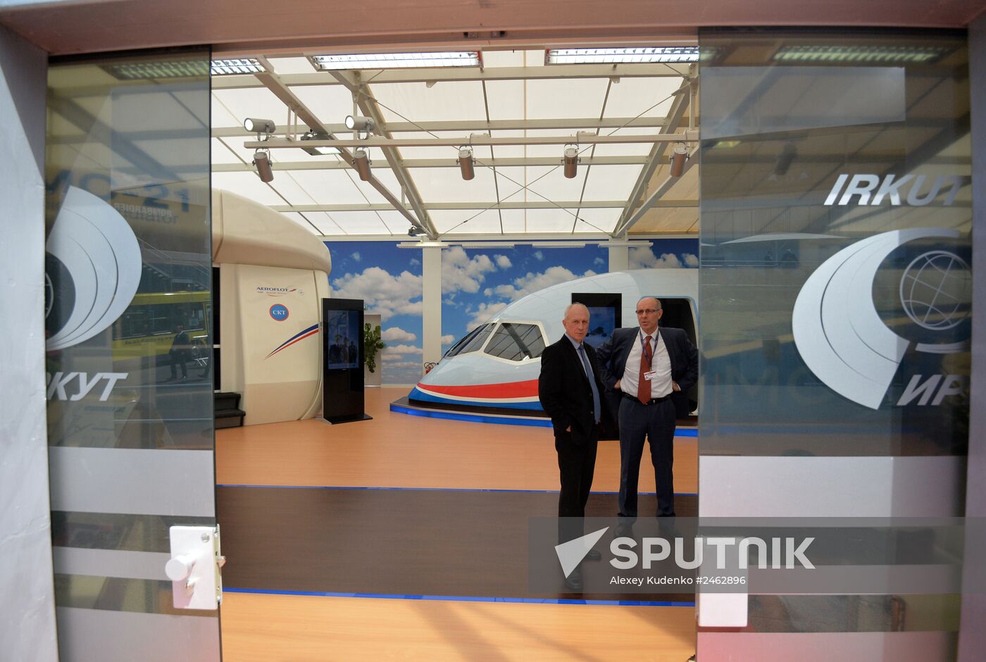 International Farnborough Airshow 2014. Day Two.