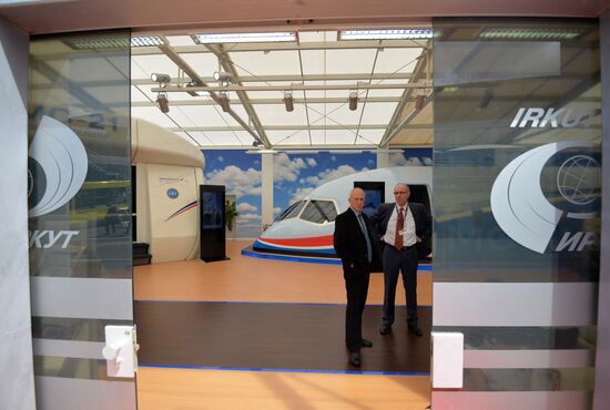 International Farnborough Airshow 2014. Day Two.