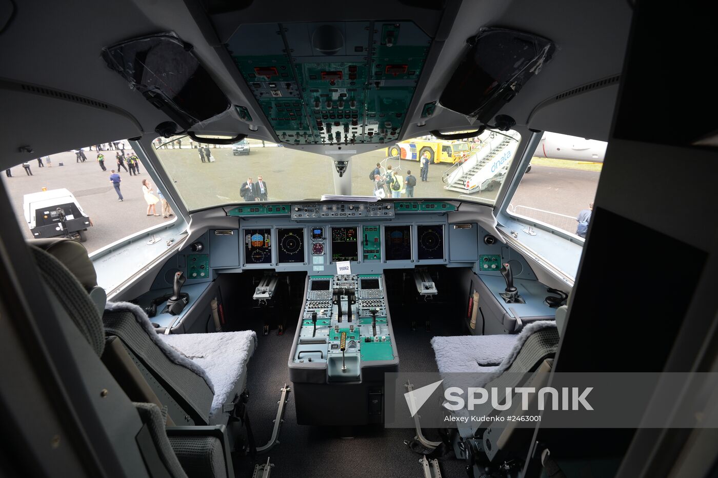 International Farnborough Airshow 2014. Day Two.