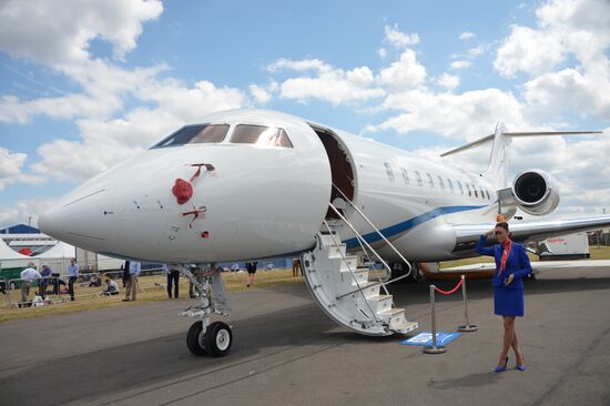 International Farnborough Airshow 2014. Day Two.
