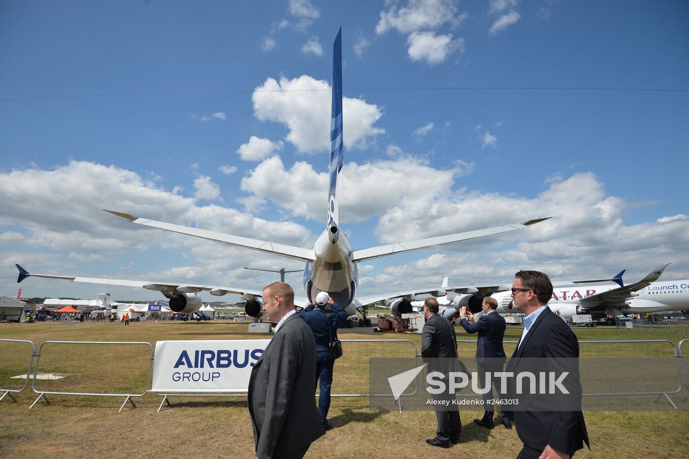 International Farnborough Airshow 2014. Day Two.