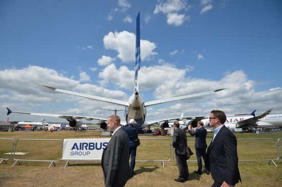 International Farnborough Airshow 2014. Day Two.