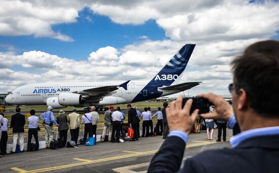 International Farnborough Airshow 2014. Day Two.