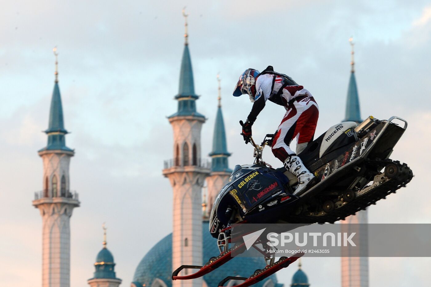 Moto Freestyle Show Adrenaline FMX Rush in Kazan
