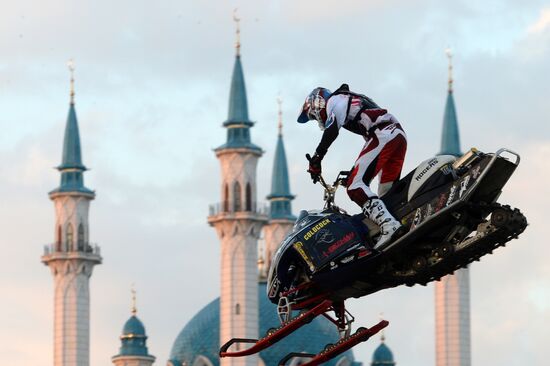Moto Freestyle Show Adrenaline FMX Rush in Kazan