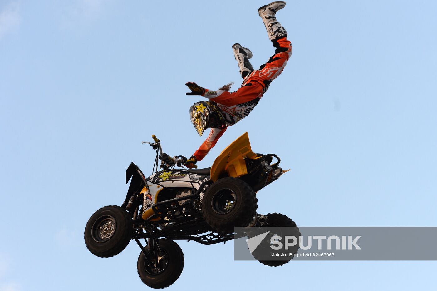 Adrenaline FMX Rush motor show in Kazan