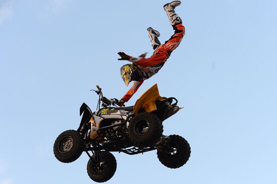 Adrenaline FMX Rush motor show in Kazan