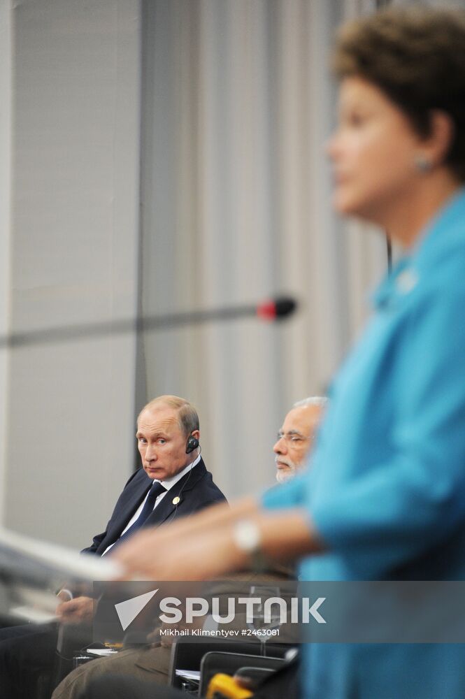Vladimir Putin's official visit to Brazil. Day Three