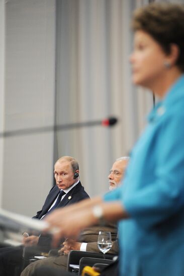 Vladimir Putin's official visit to Brazil. Day Three