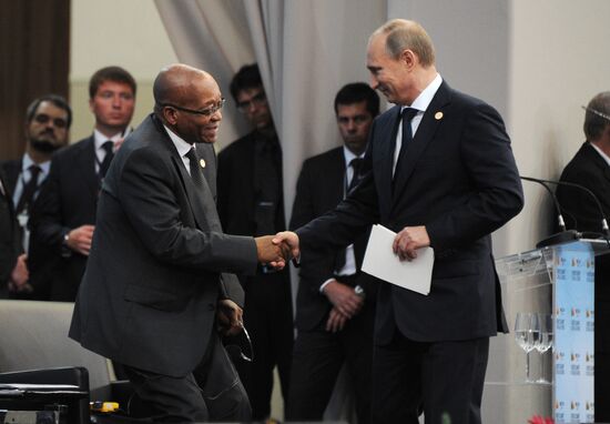 Vladimir Putin's official visit to Brazil. Day Three