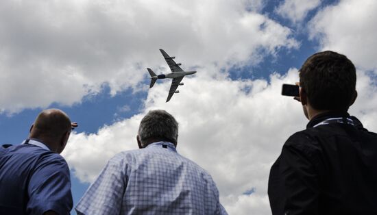 Farnborough International Airshow. Day Two