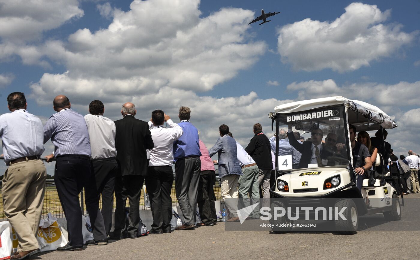 Farnborough International Airshow. Day Two