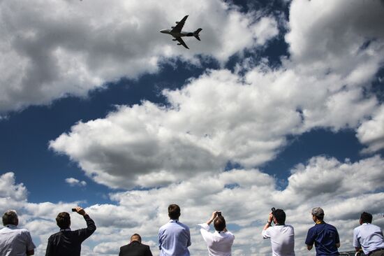 Farnborough International Airshow. Day Two