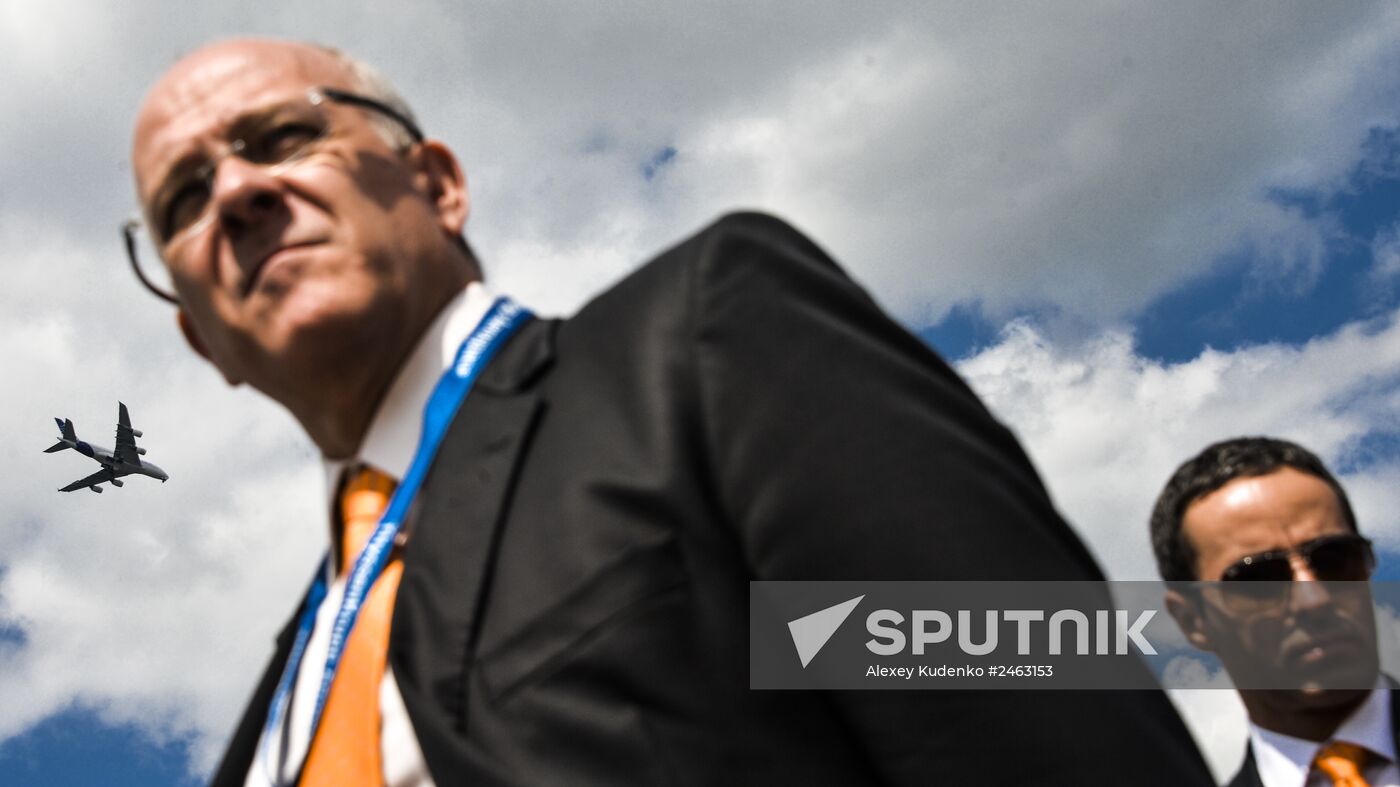 International Farnborough Airshow 2014. Day Two.